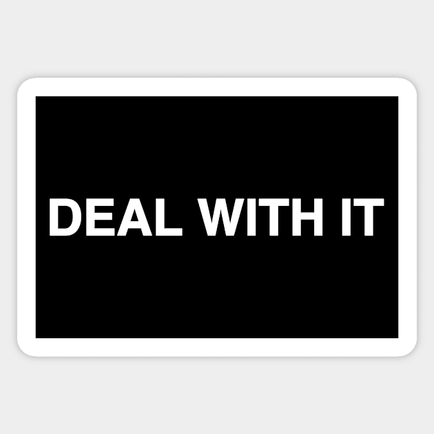 Deal With It Sticker by Tiomio